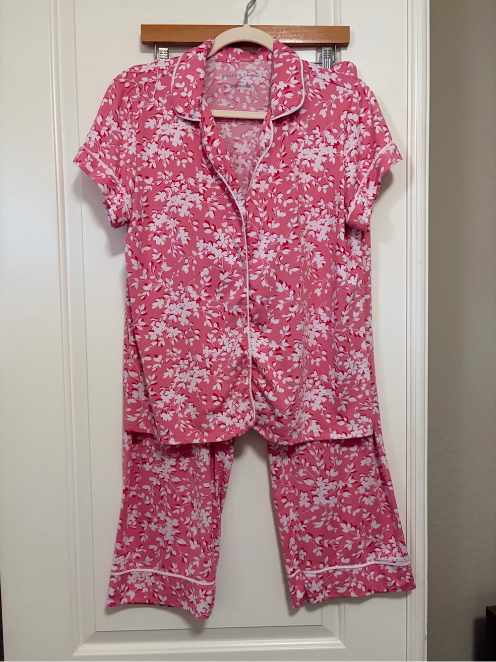 Draper James Pink Floral Short-Sleeve Pajama Set
